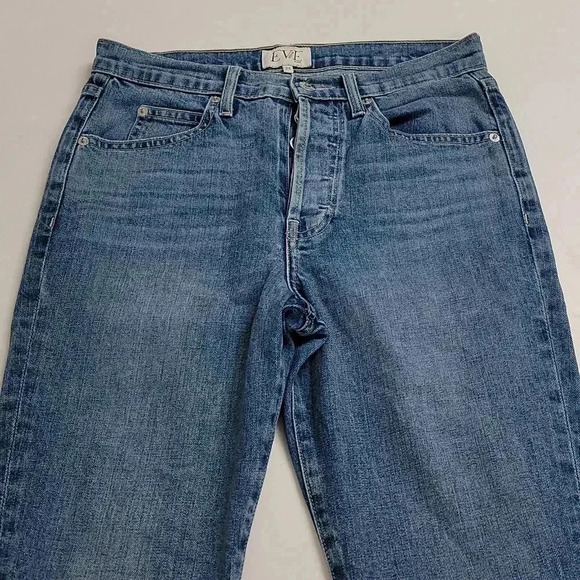  Eve Denim The Silver Bullet Denim Straight Jeans - Picture 6 of 14